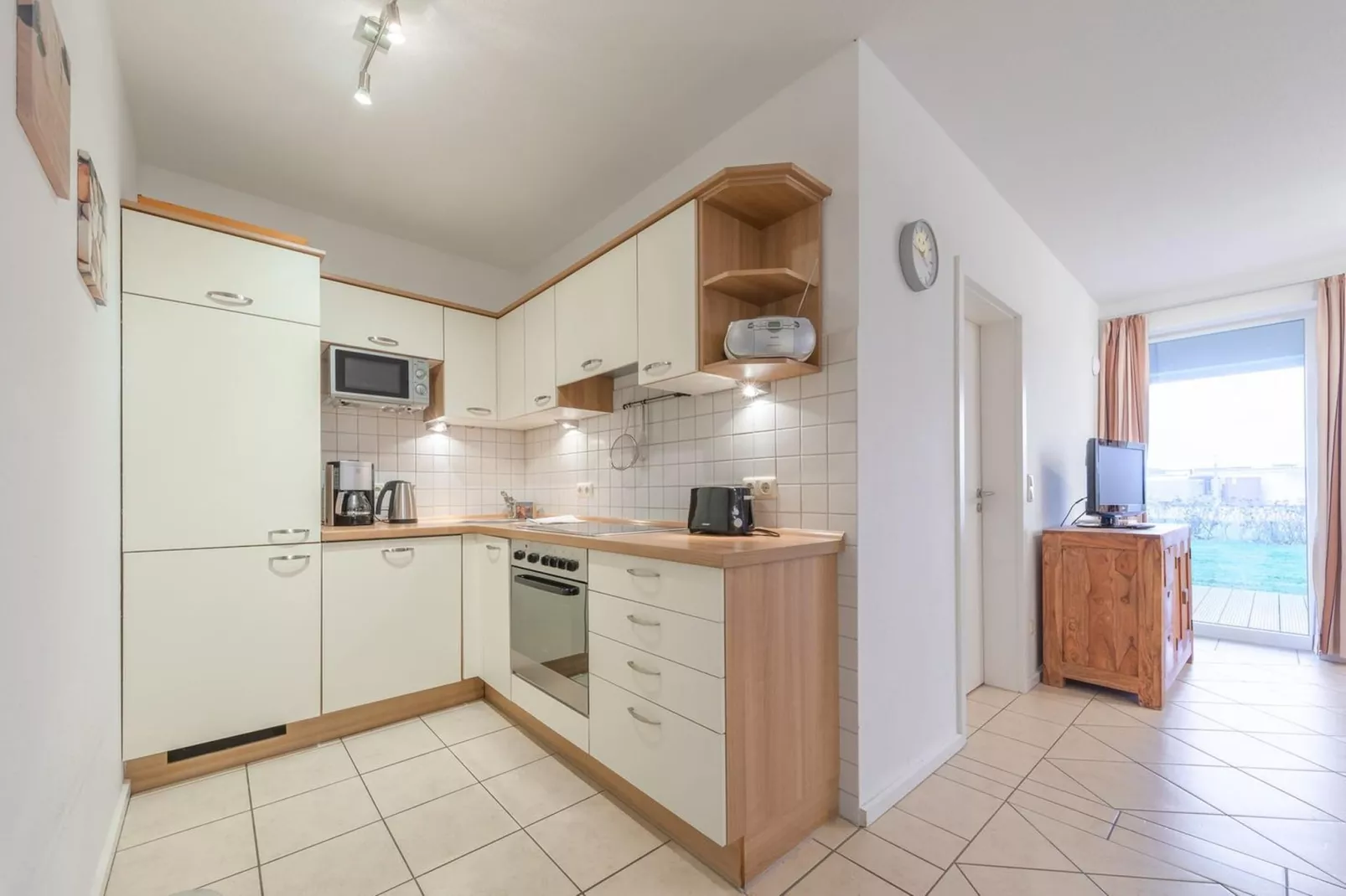 Kapitänshaus Gartendeck 64 qm Nr 432-Keuken