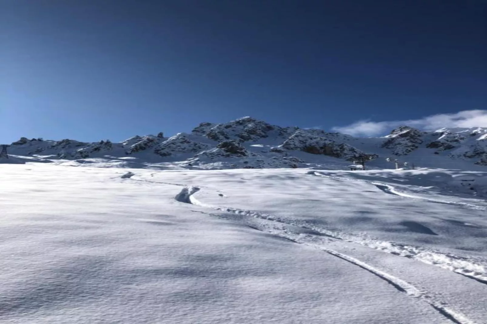 Chalet Etienne-Gebied winter 5km