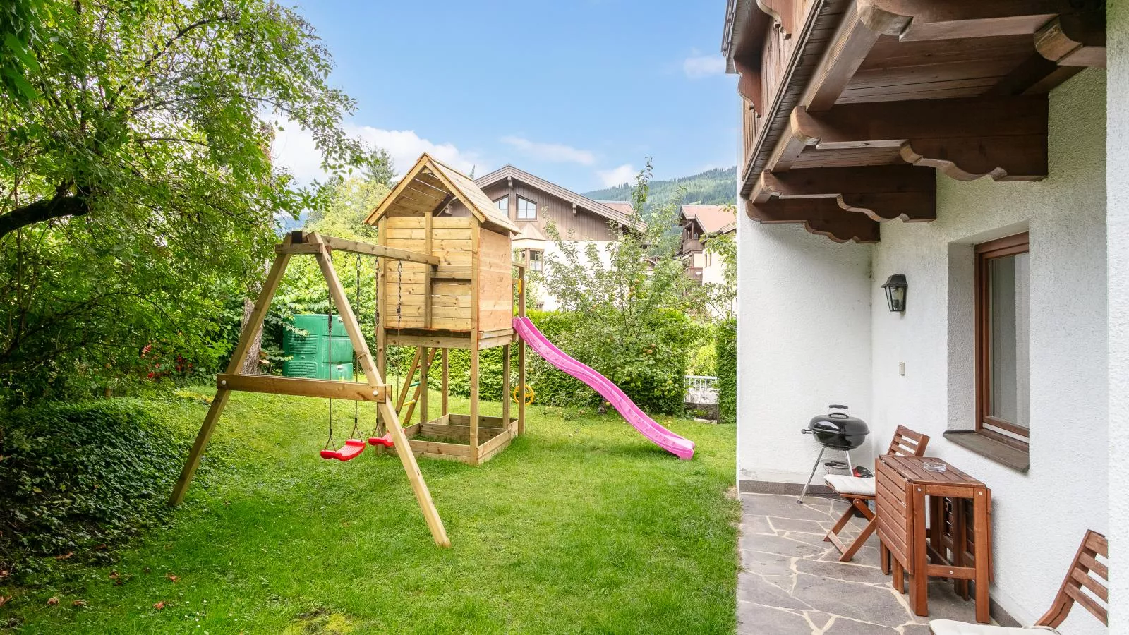 Residenz an der Ache-Tuinen zomer