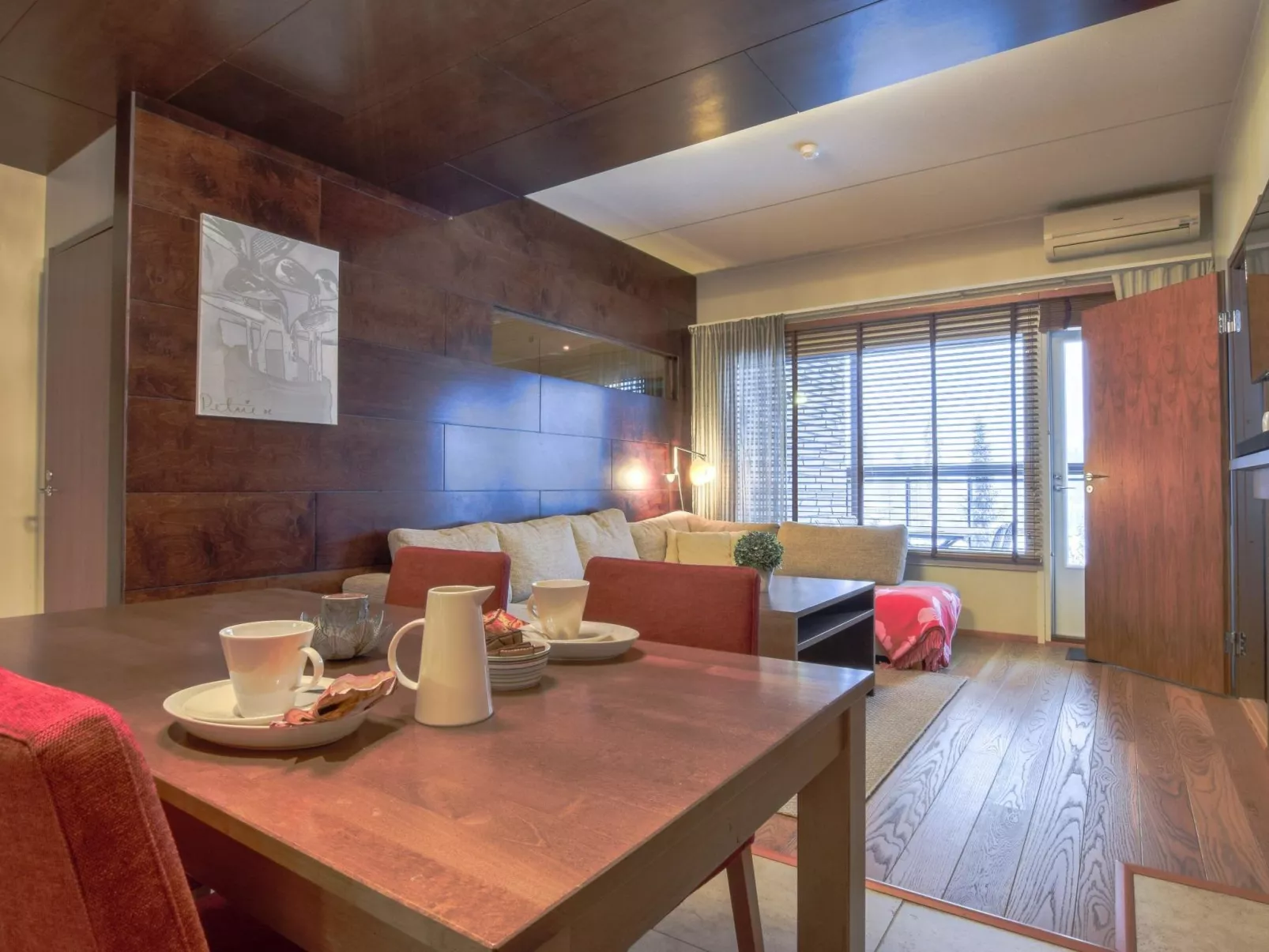 Tahko spa junior suite orange b6-Binnen