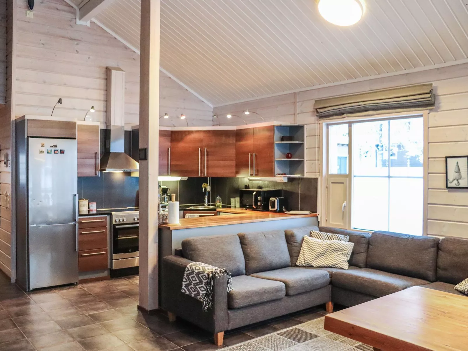 Aurinko-saaga 2 paritalo lasiterassihuon-Binnen