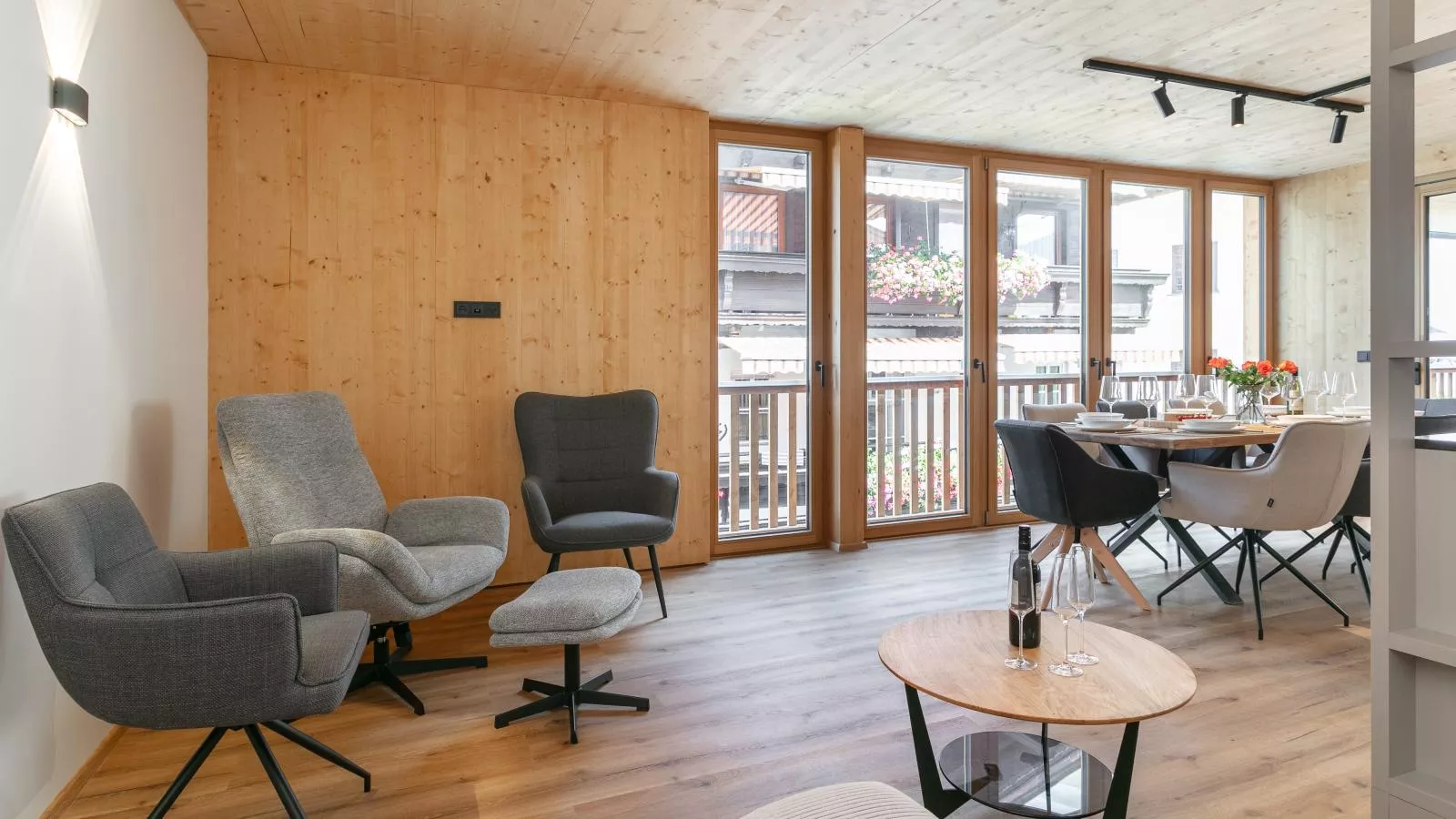 Hopfgarten Alpin Living Top 3 und 4-Woonkamer