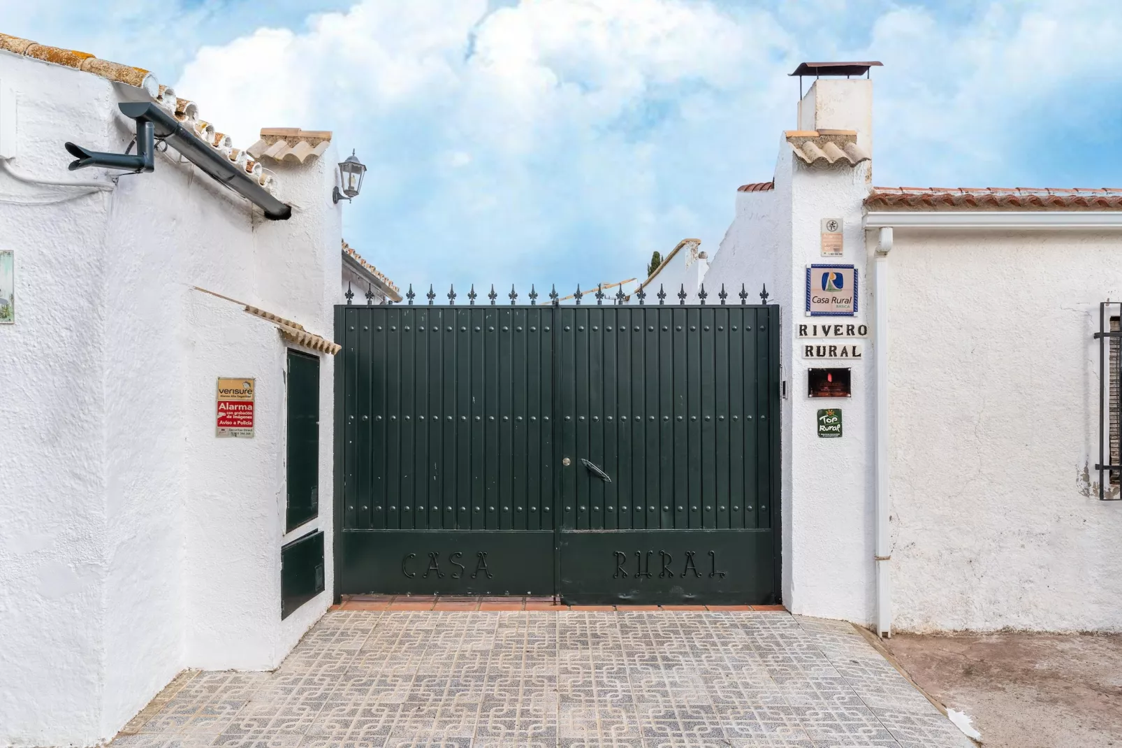 La Posada Rivero Rural-Buitenkant zomer