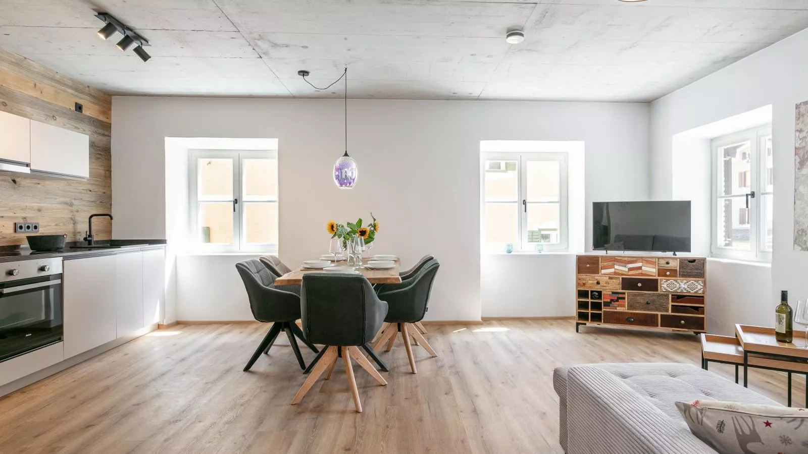 Hopfgarten Alpin Living Top 6-Woonkamer