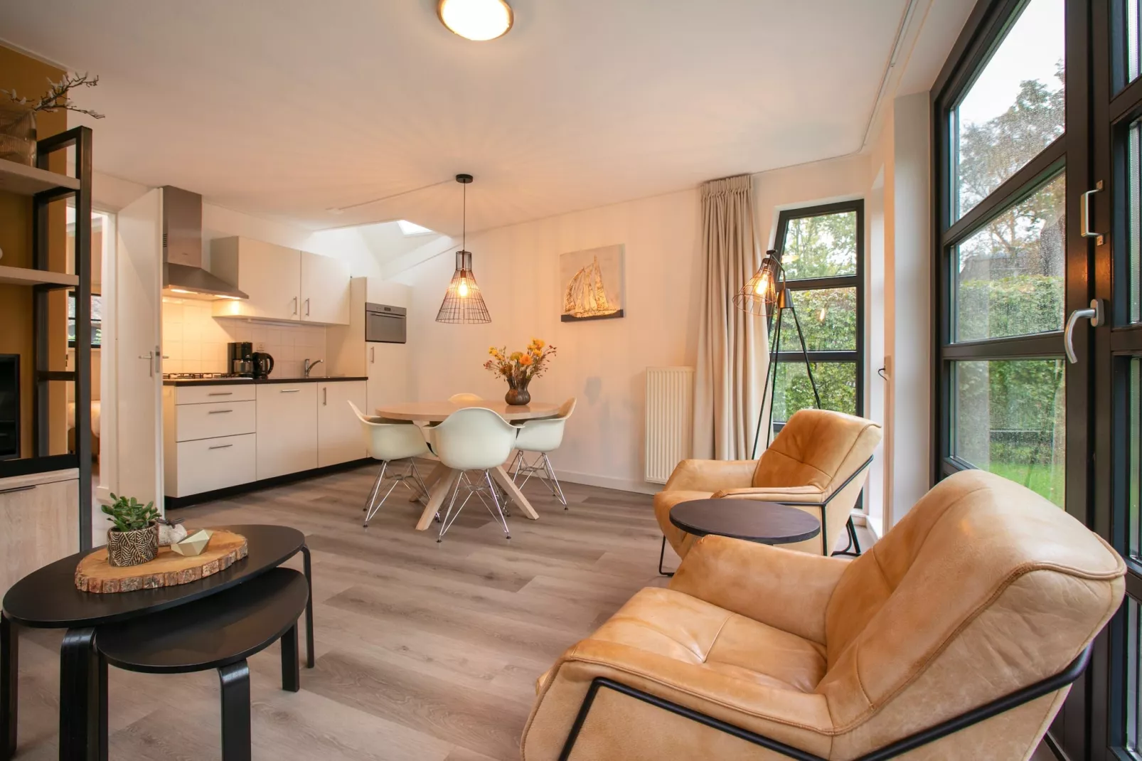 Buitenhuis Wellness-Woonkamer