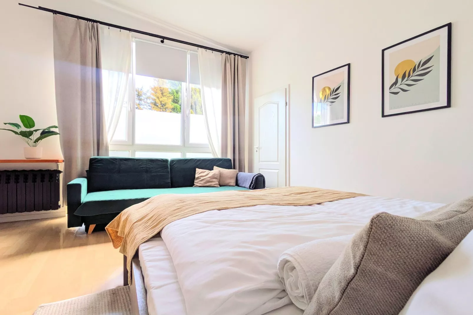 Apartament 8-osobowy na Portowej Kołobrzeg-Slaapkamer