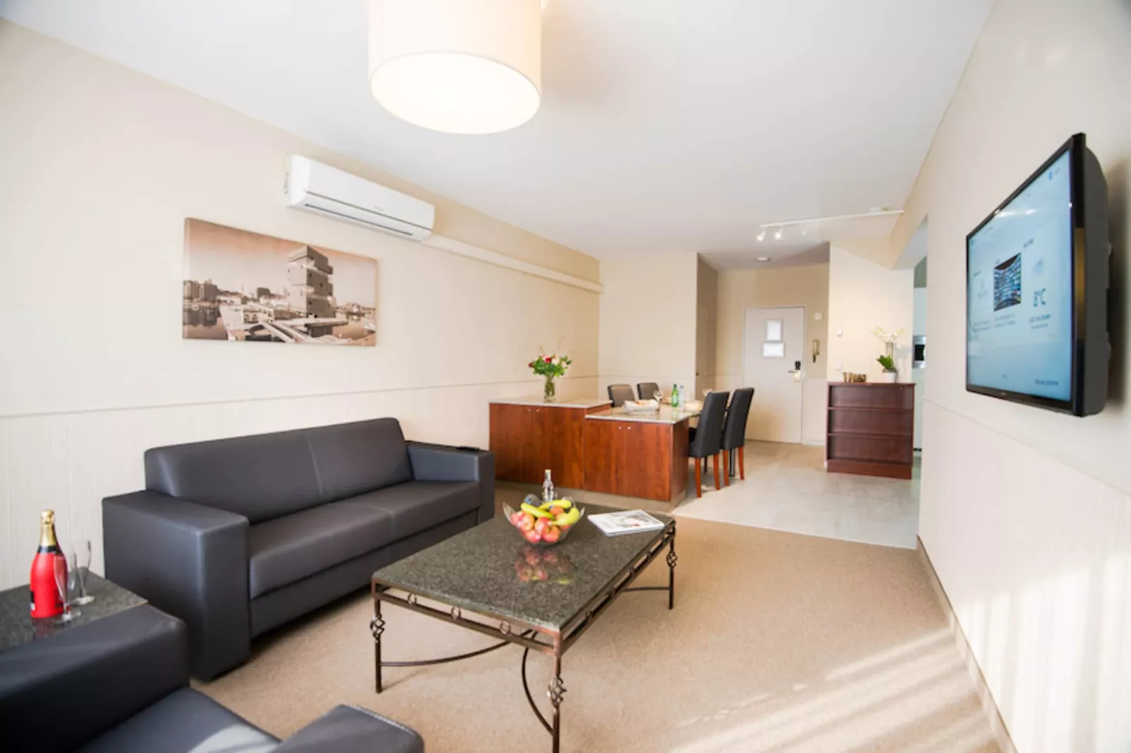 ARASS HOTEL & BUSINESS FLATS - Apartment Duplex standard-Woonkamer