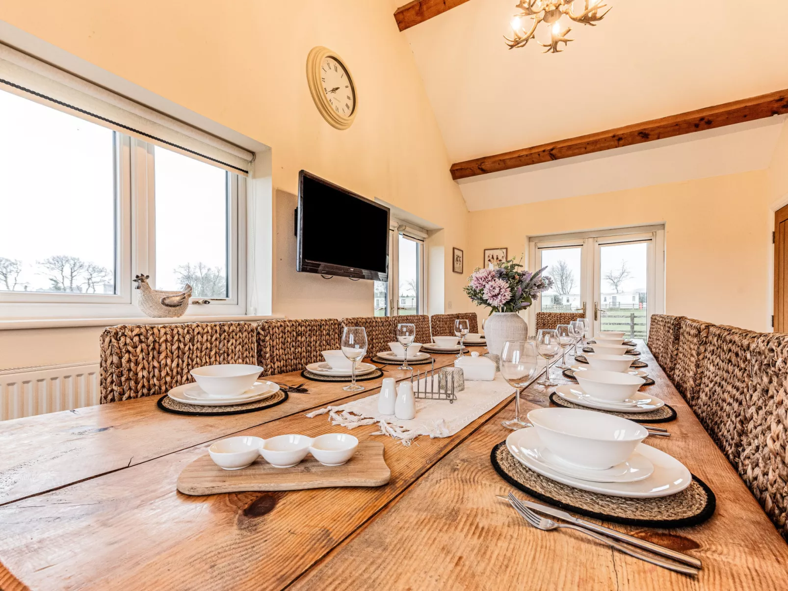 Groes Faen Bach Farmhouse-Binnen