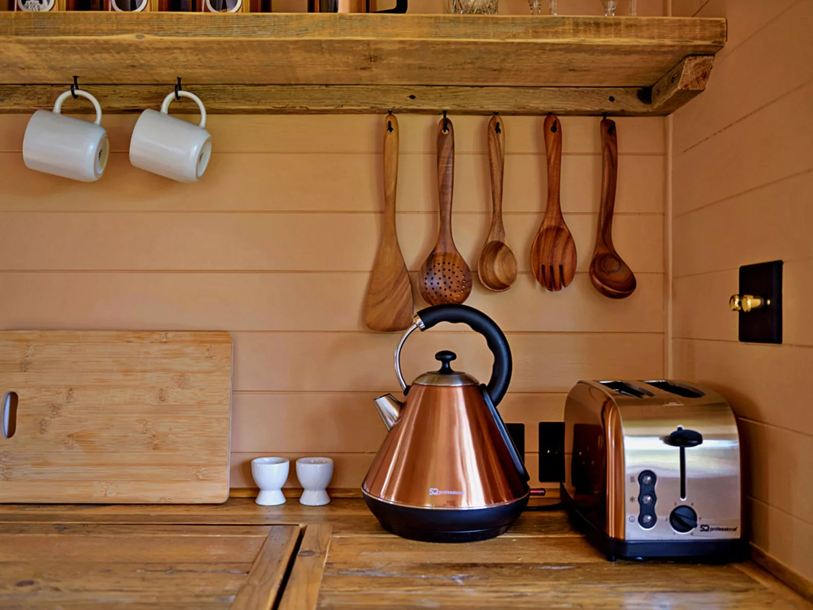 'Marared' Gypsy Hut-Binnen