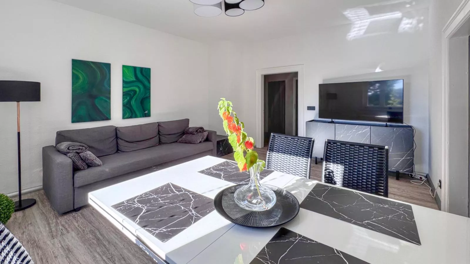 Forsthaus Heinrichsbach-Woonkamer