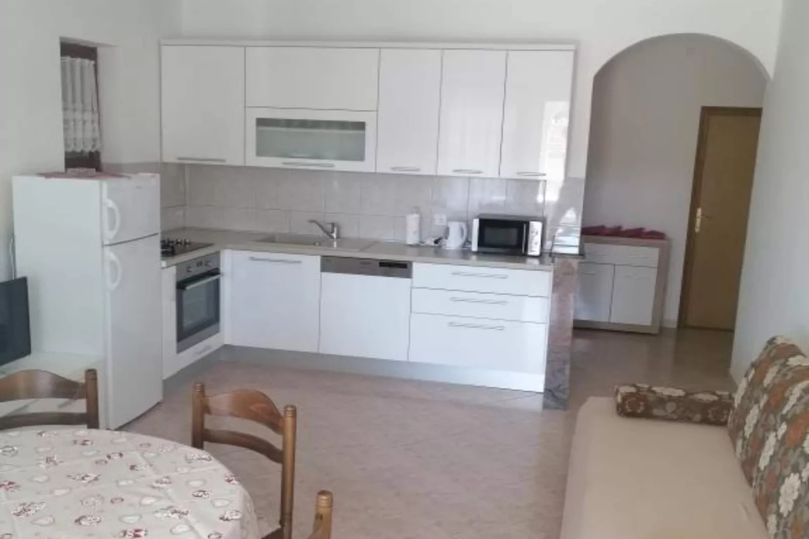 Apartments Milakovic-Kanica - Classic One Bedroom Apartment with Sea View and Terrace (BR. 1)-Buitenlucht