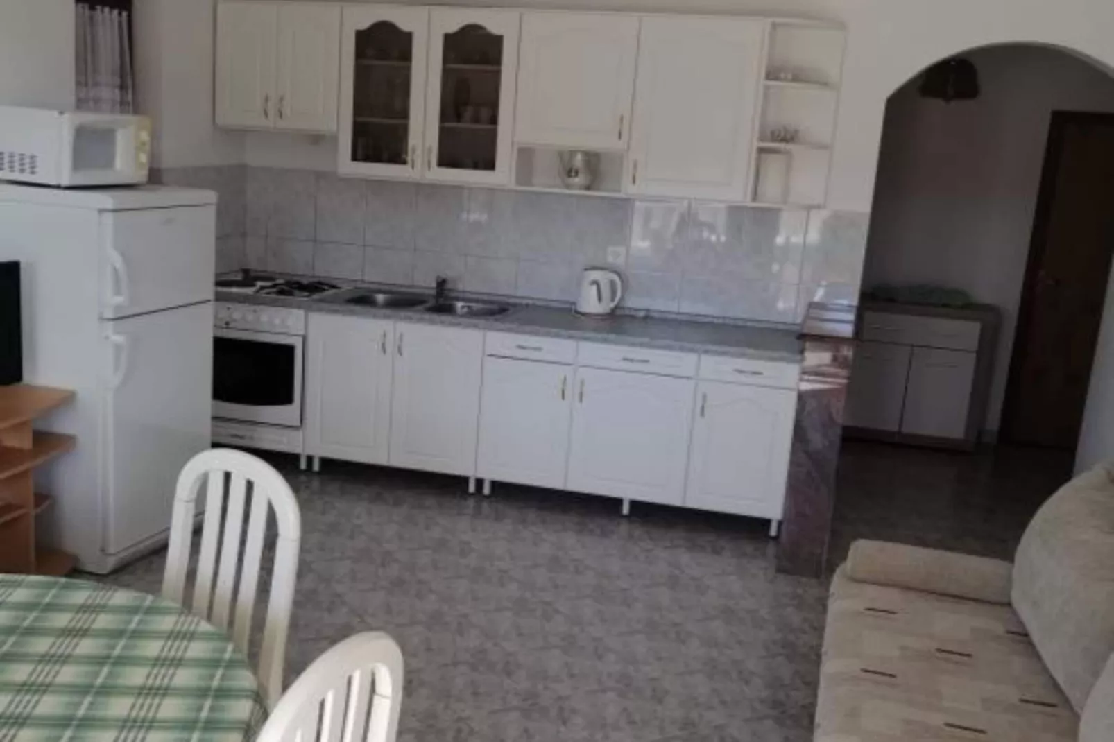 Apartments Milakovic-Kanica - One Bedroom Apartment with Sea View and Terrace (BR. 4)-Buitenlucht