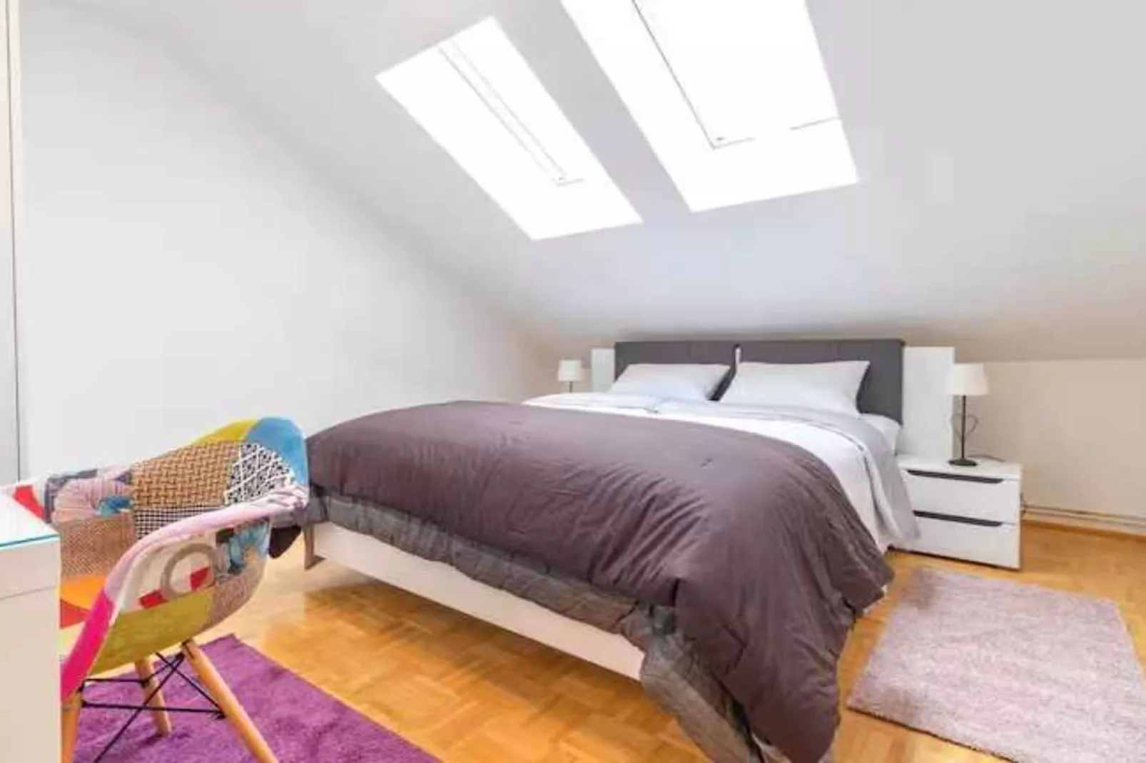 Zagreb Center Apartments - One Bedroom Apartment-Slaapkamer