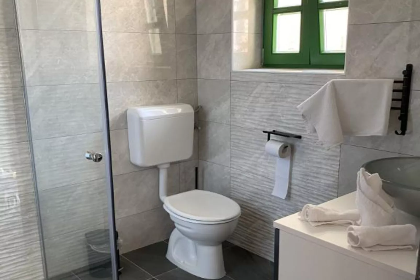 Apartments Stone House Murter - Two Bedroom Apartment-Badkamer