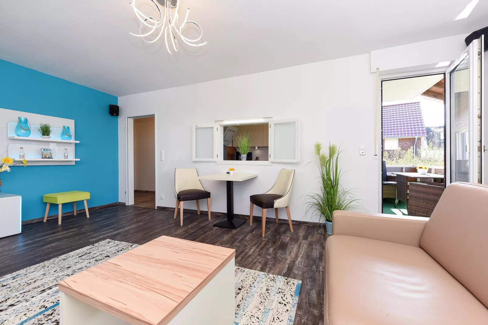 Haus zur Möwe 2 - Woonkamer
