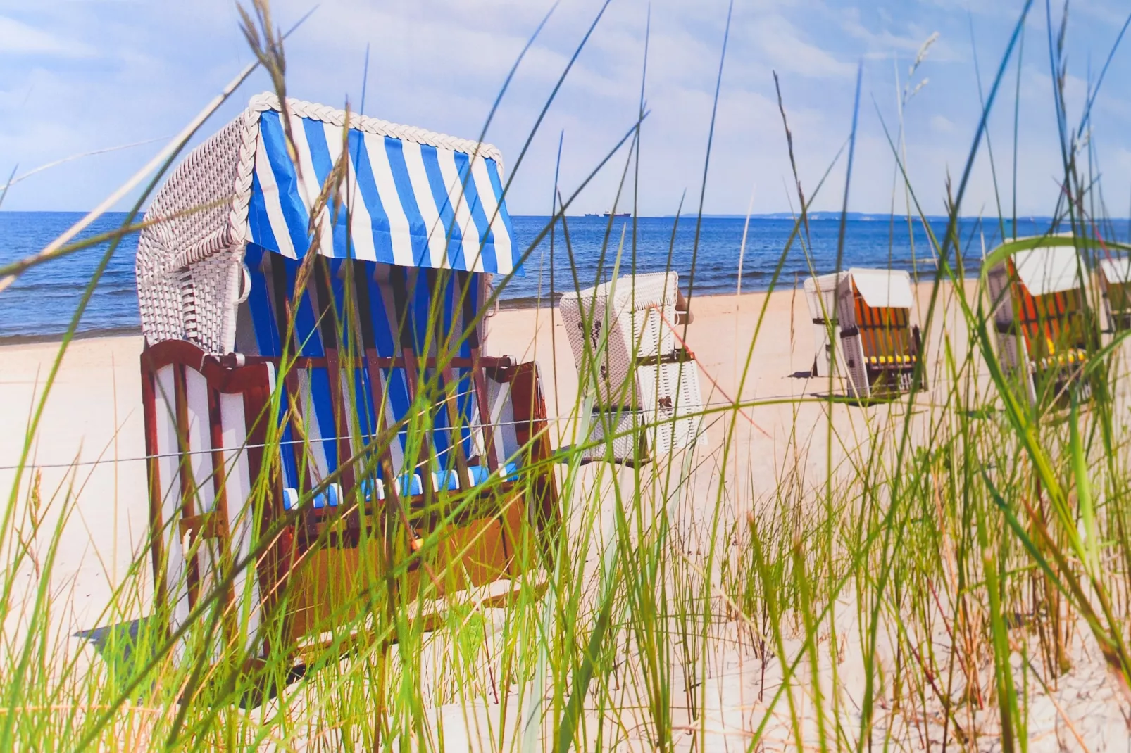 Haus Strandkorb 3-Woonkamer