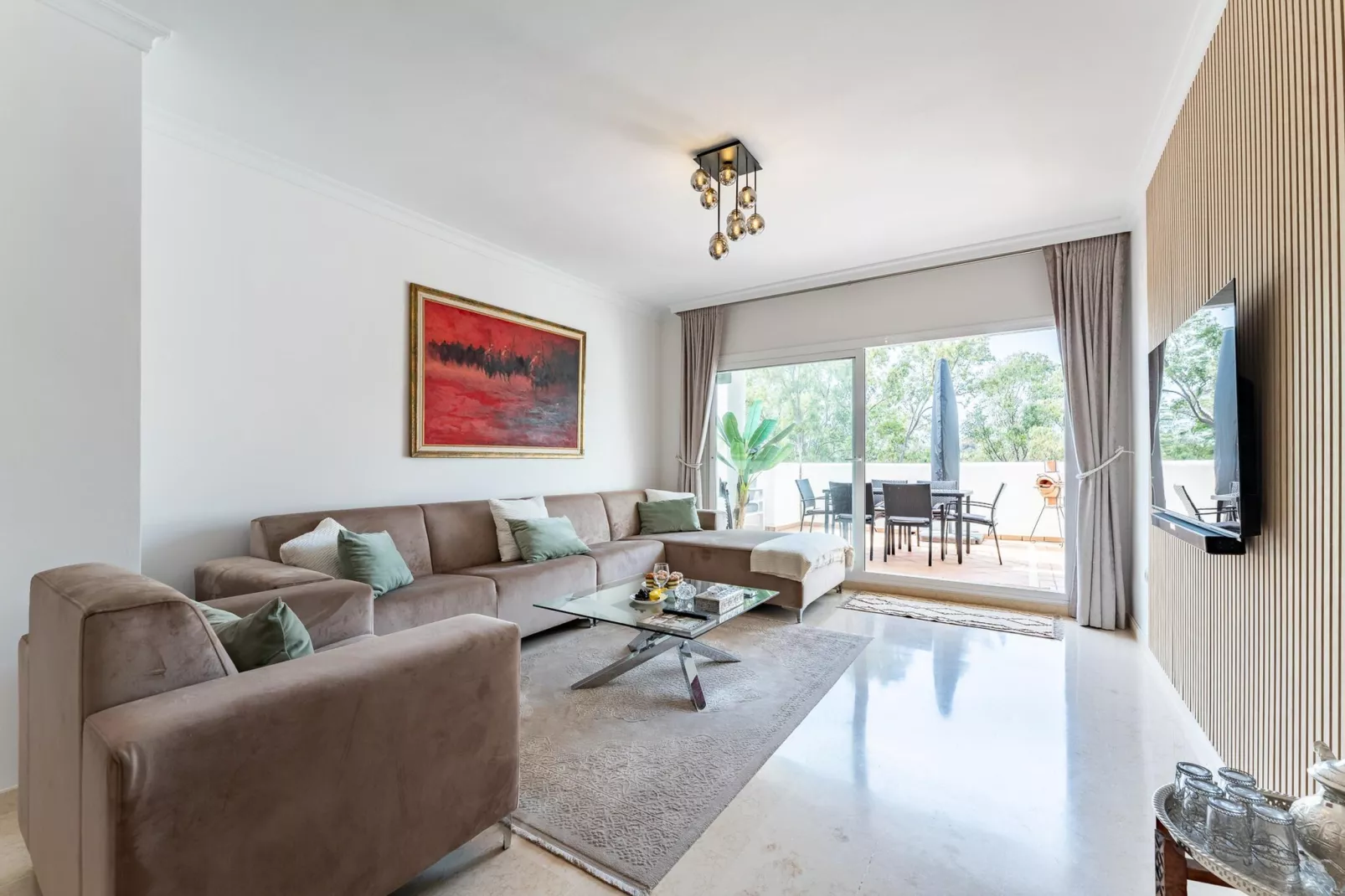 CT 366 - Faro's Silent Dream in Elviria - Marbella-Woonkamer