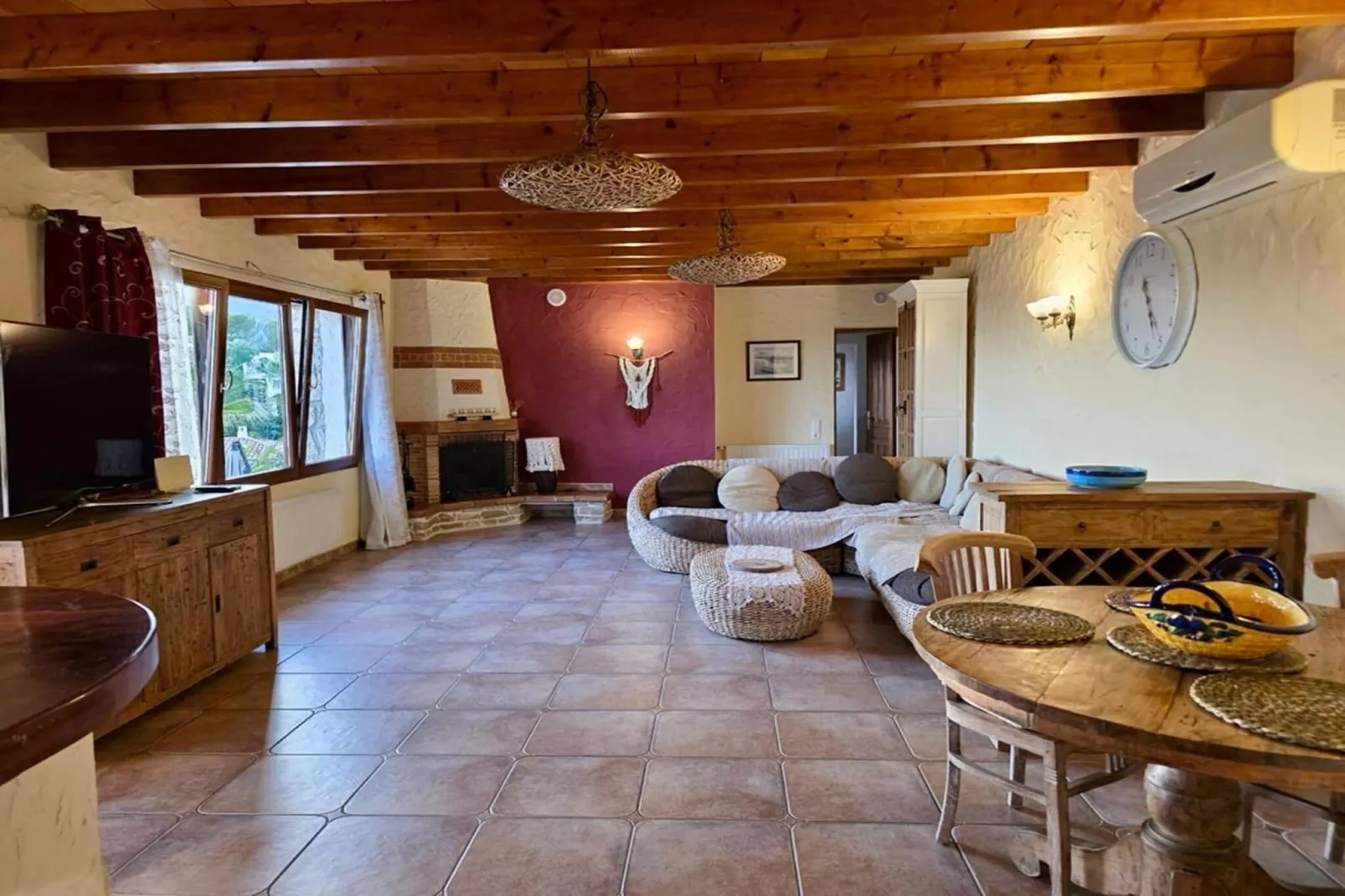 Cozy vacation house-Woonkamer