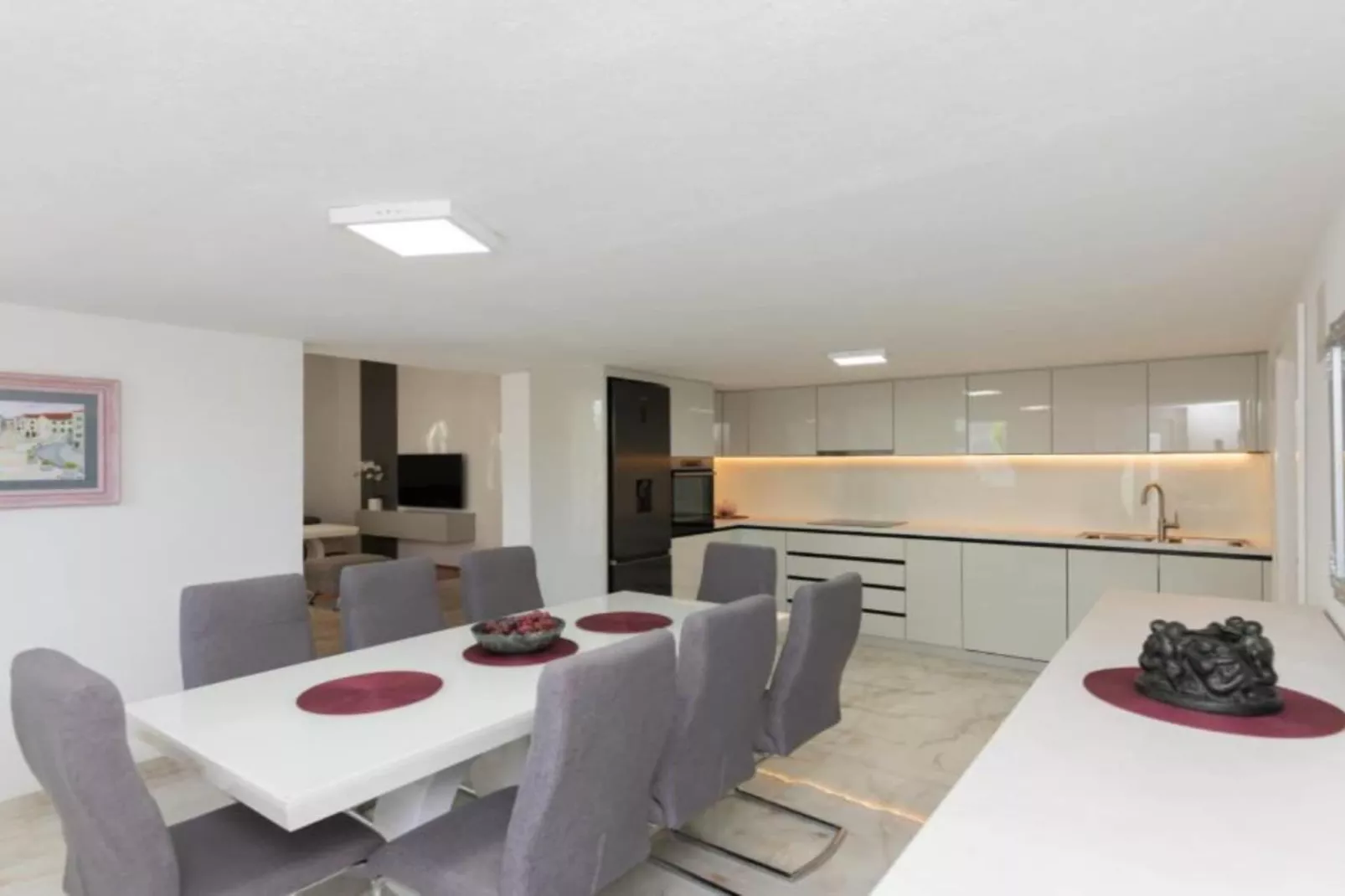 Beautiful Haven Villas - Villa Ante with Outdoor Pool-Eetkamer