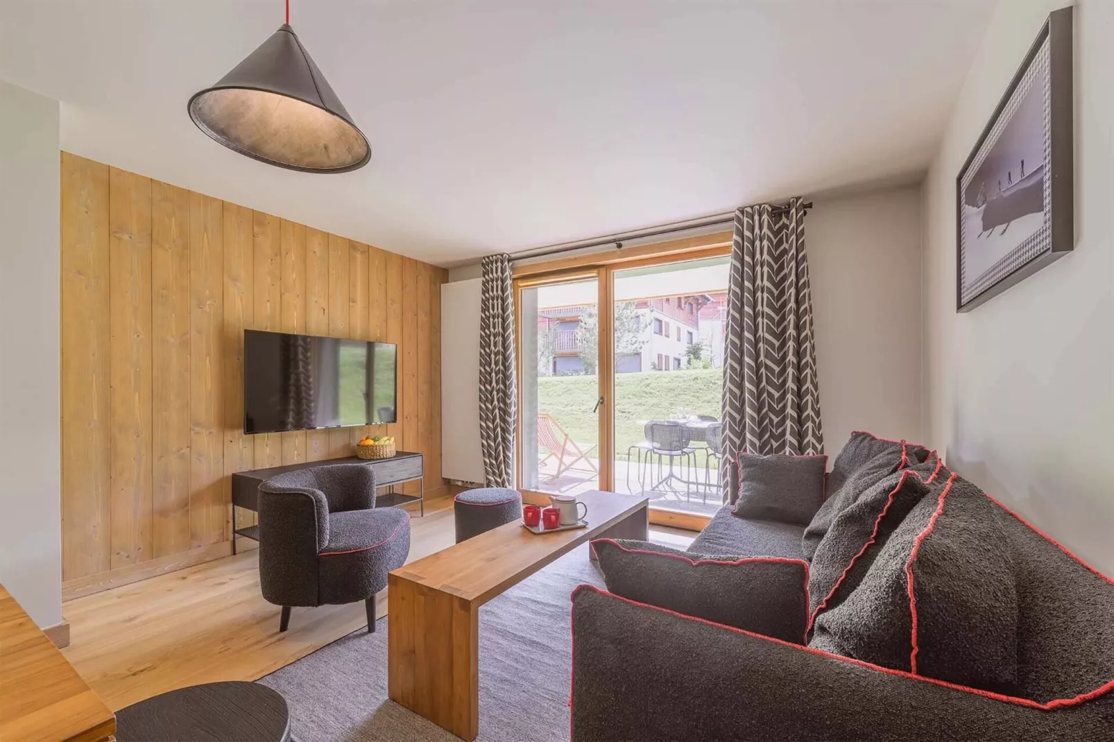 Residence L’ÉCLAT DES VÉRIAZ A42D - Woonkamer