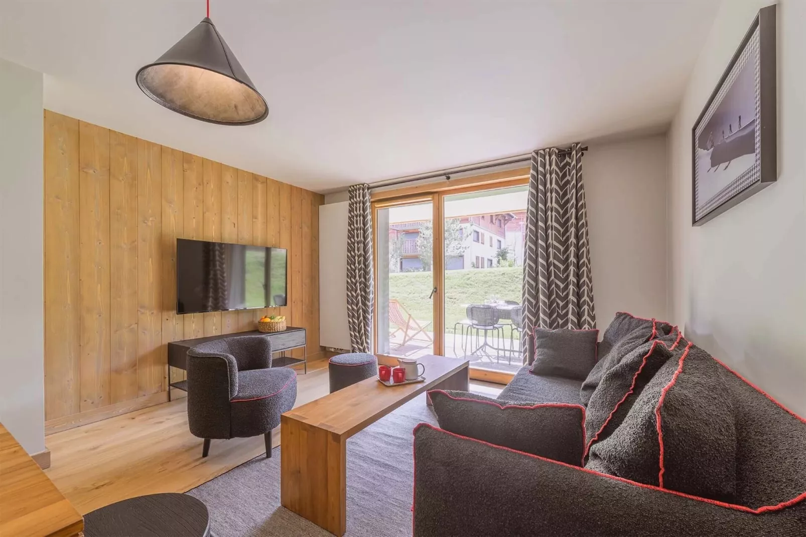 Residence L’ÉCLAT DES VÉRIAZ A42D - Woonkamer