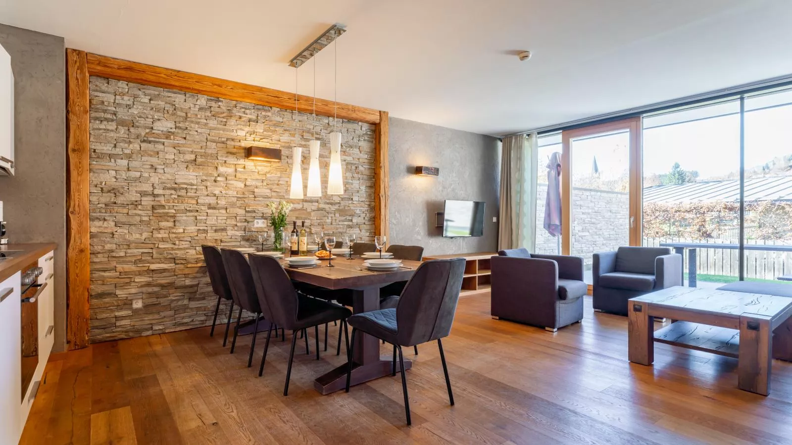 Residenz Wildkogelbahn Top 4-Eetkamer