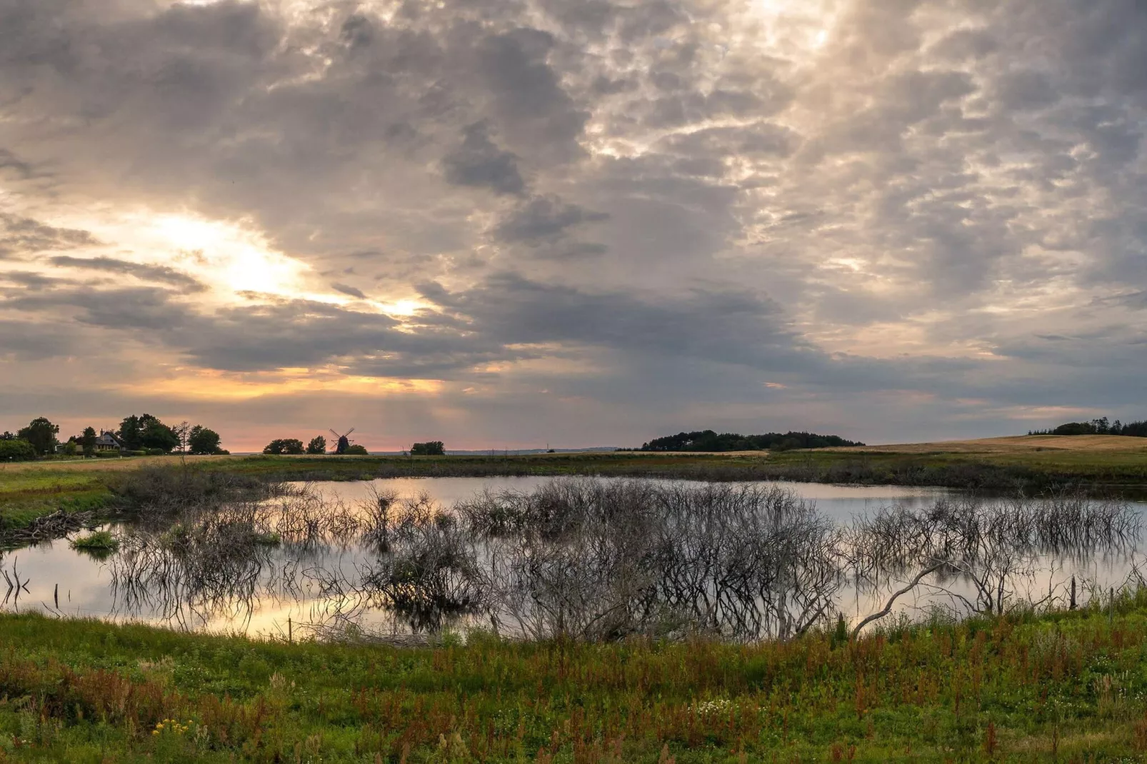 Kustsereniteit bij Fuglsovig-By Traum-Waterzicht