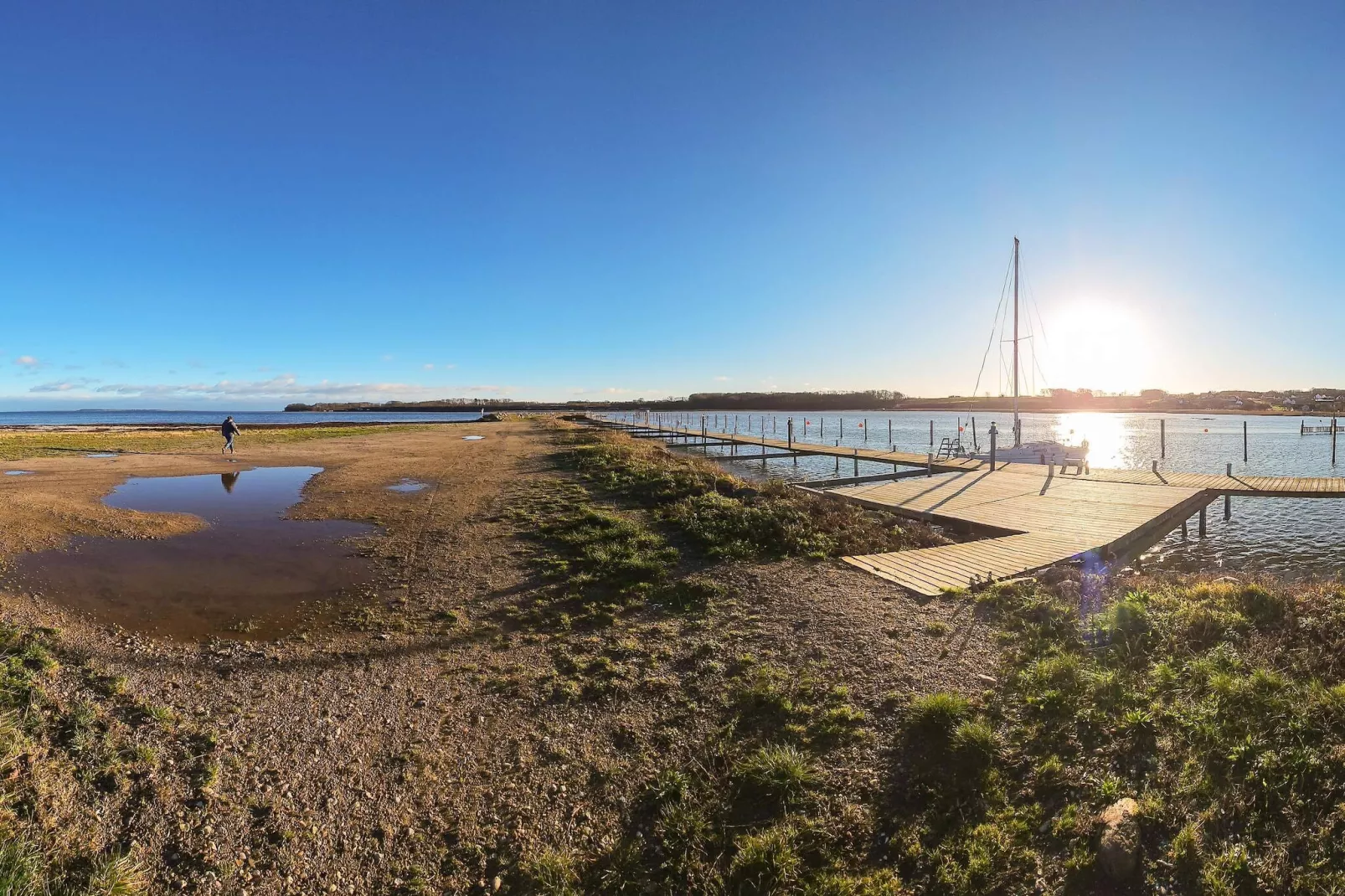 Gerenoiveerde Toevlucht in Hejlsminde-By Traum-Waterzicht
