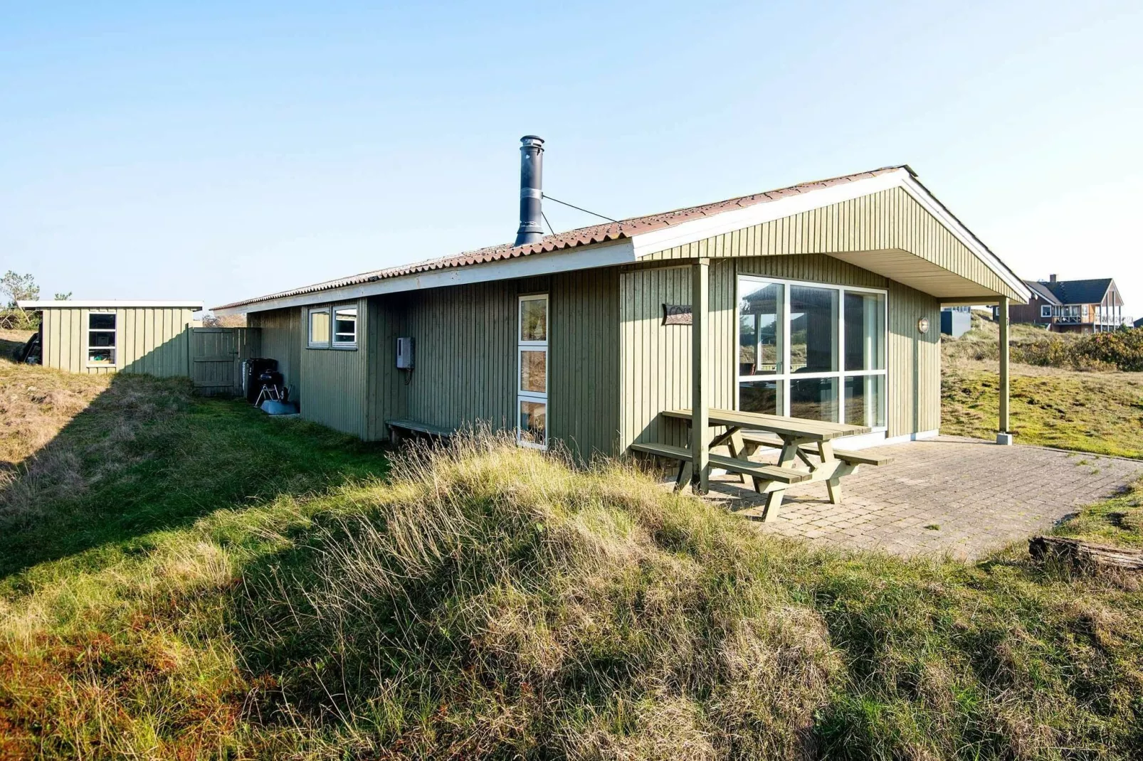 Rustieke Strandhut in Rindby-By Traum-Uitzicht