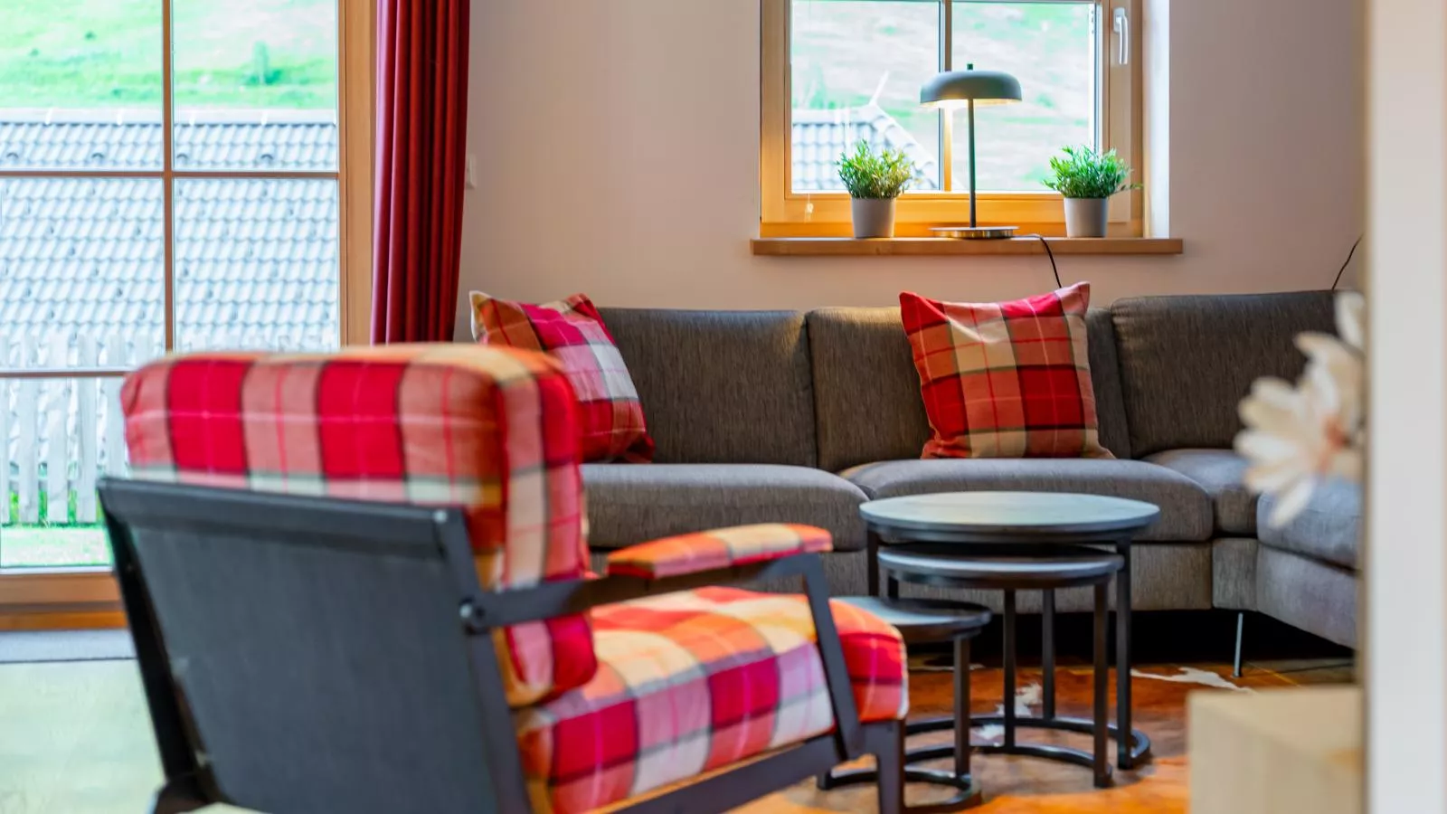 Im grünen Herzen-Woonkamer