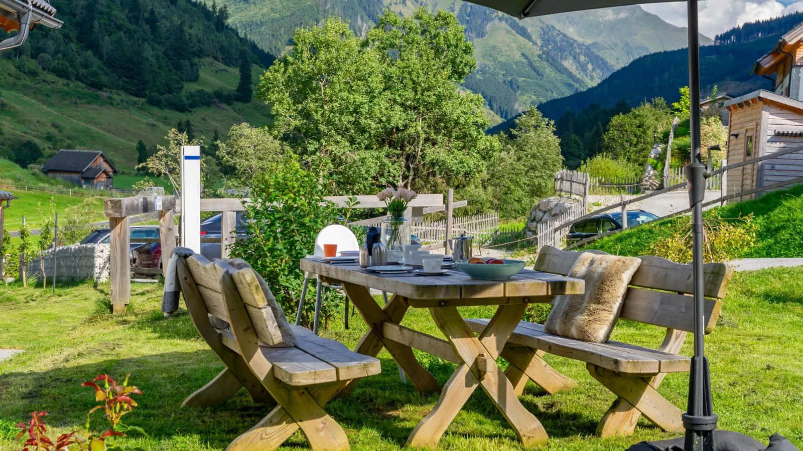 Chalet Norah-Tuinen zomer