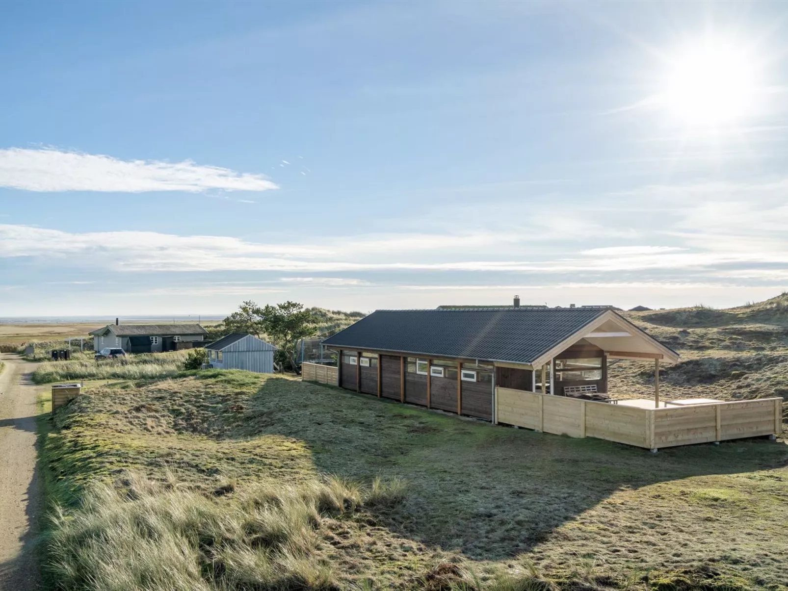 "Krak" - 1km from the sea-Buiten