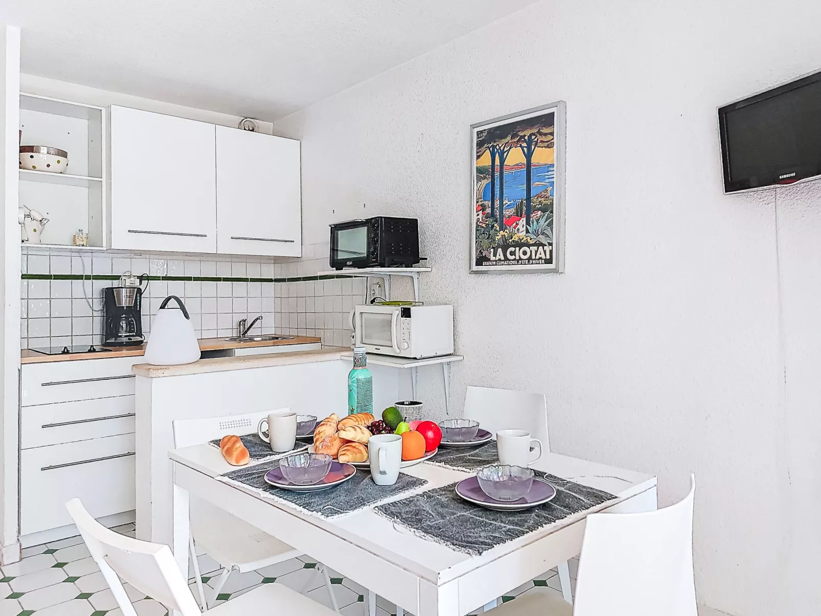 Jardins de la mer-Binnen