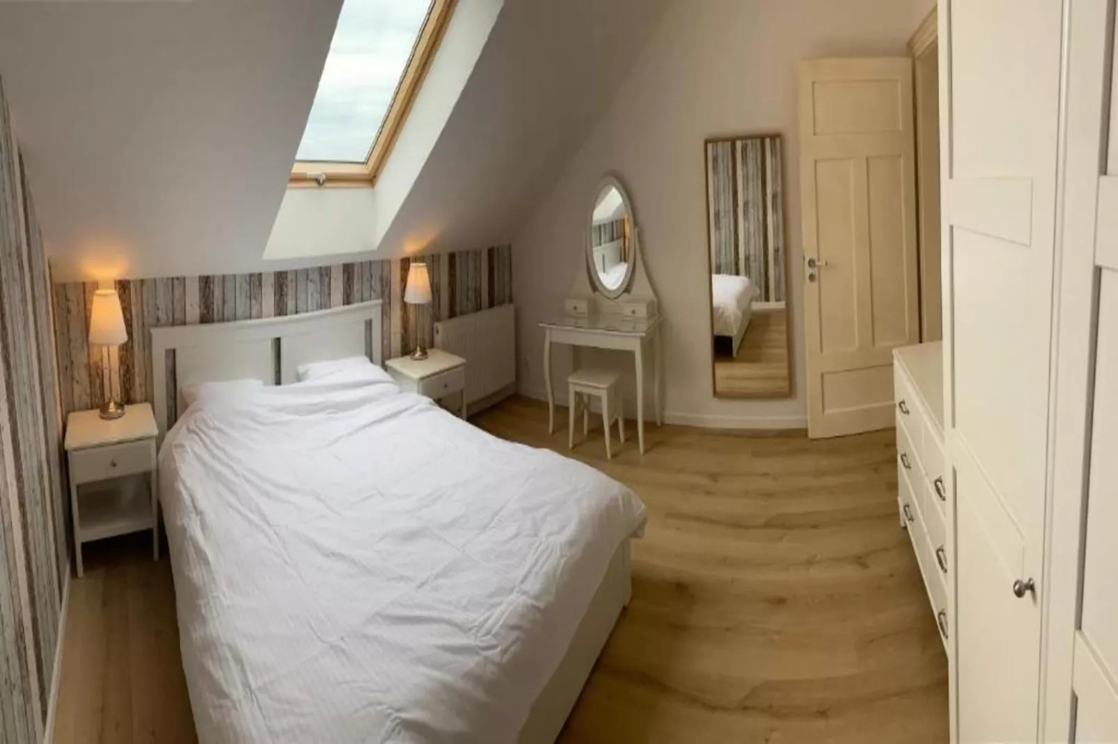 Apartament dla max 6 osób Grzybowo-Slaapkamer