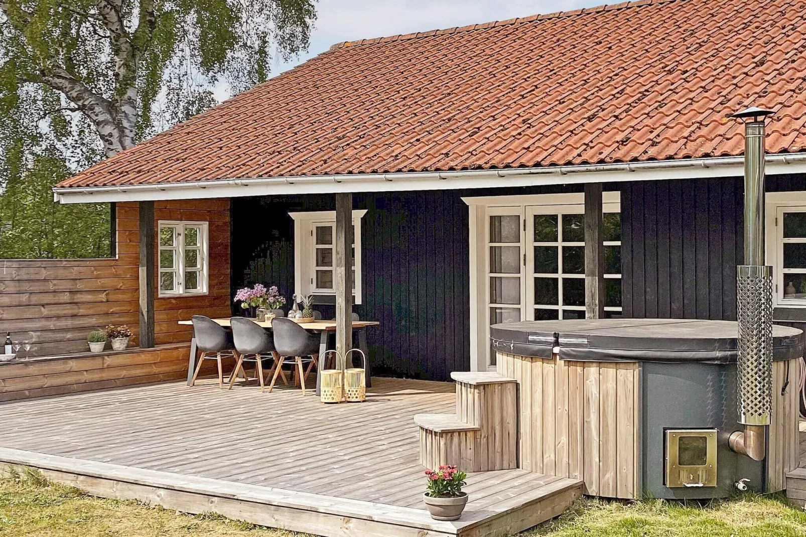 7 persoons vakantie huis in Grenaa-Buitenlucht