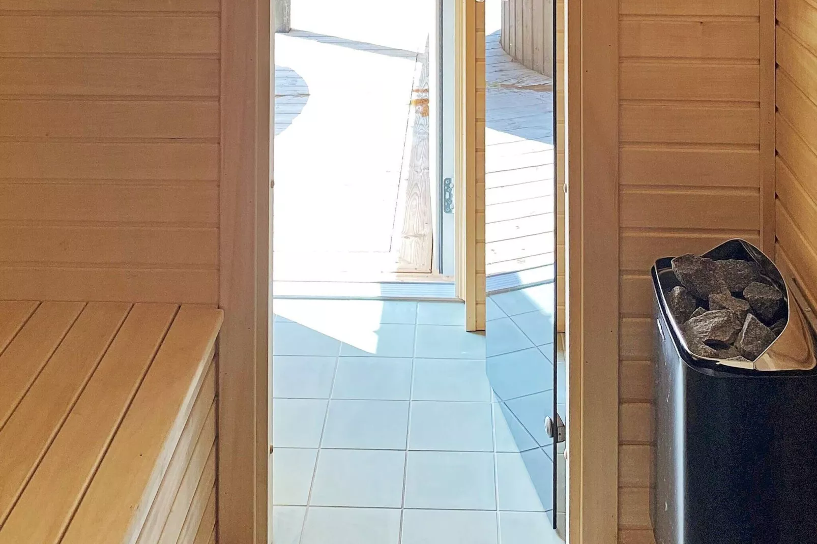 7 persoons vakantie huis in Grenaa-Sauna