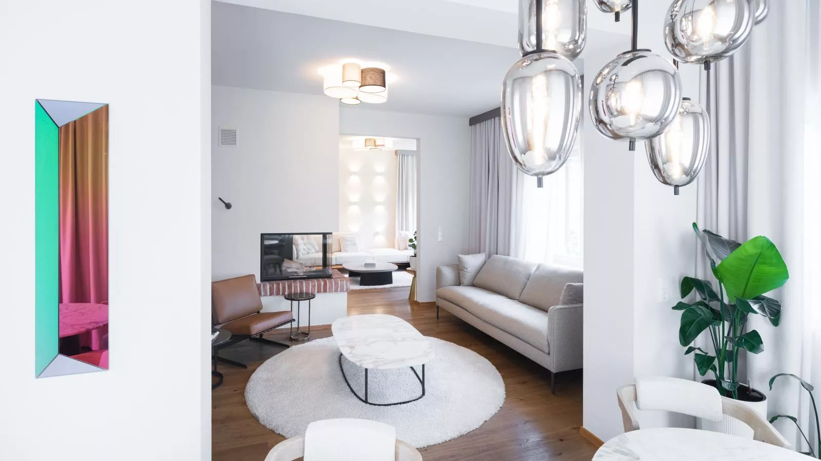 Stadtchalet Forsthaus-Woonkamer