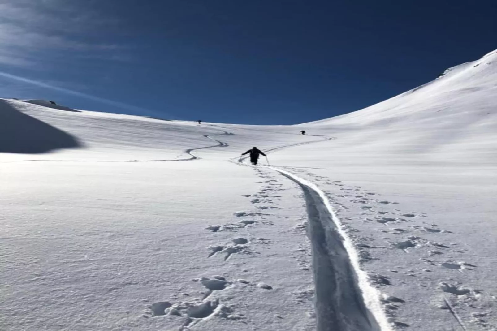 Chalet Etienne-Gebied winter 5km