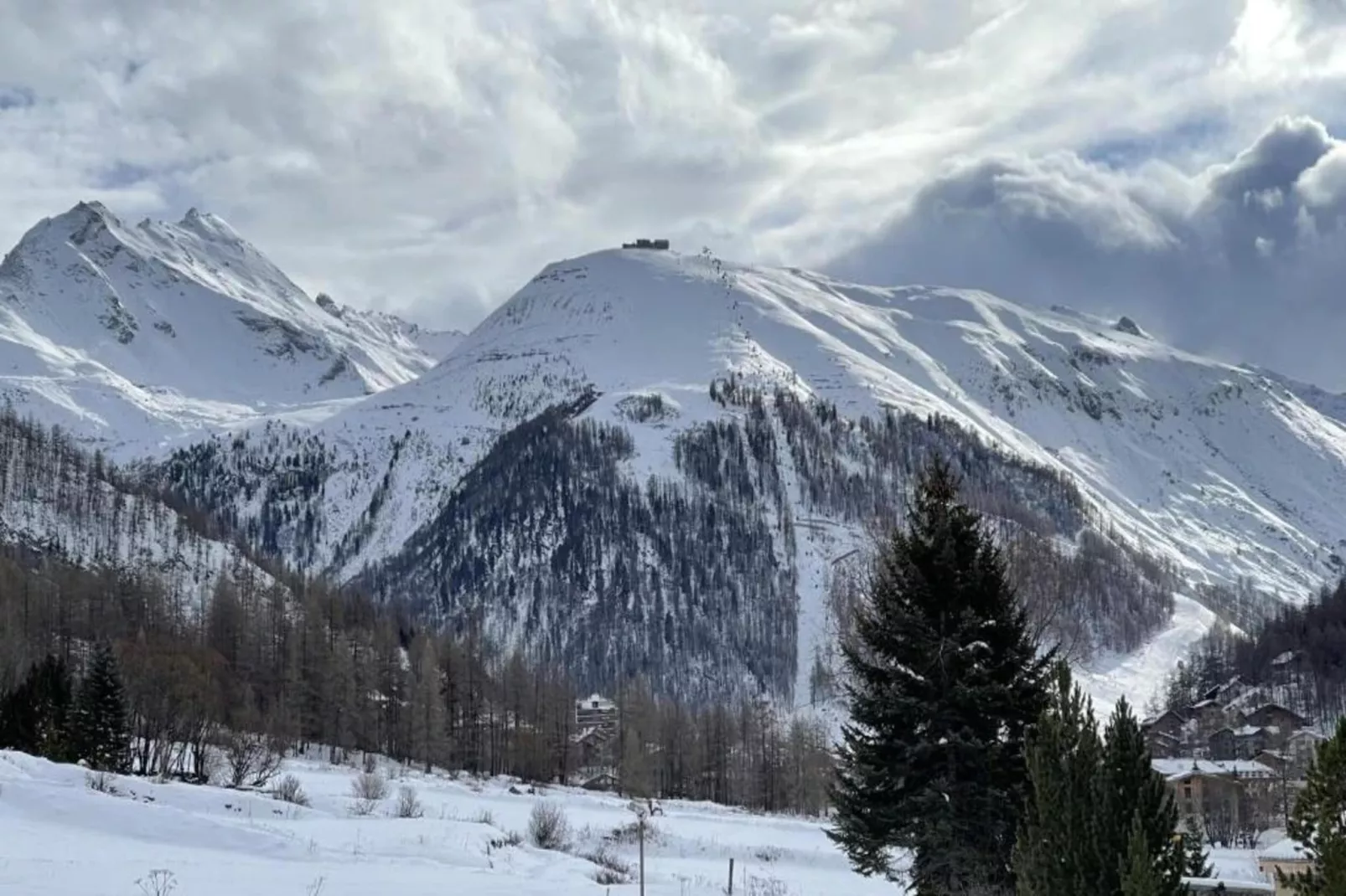 Chalet Les Sources de l'Isère-Gebied winter 20km