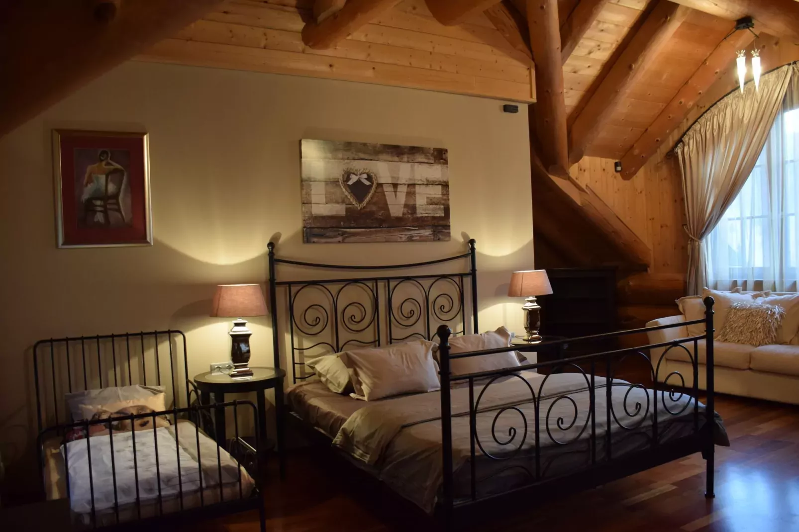 Chalet Caprea-Slaapkamer