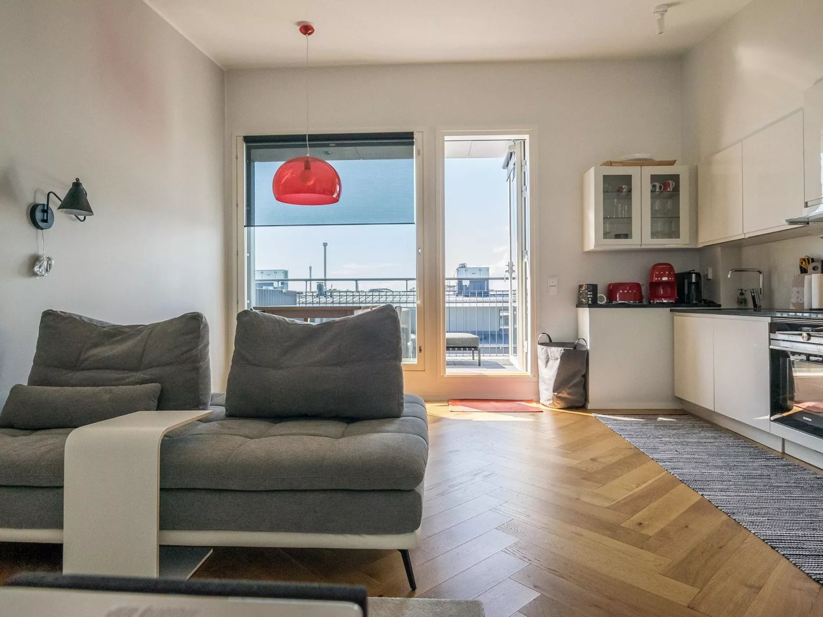 Helsinki rooftop-Binnen