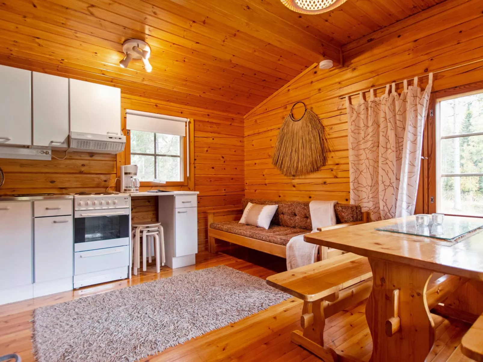 Koskimökki, vaikon loma 3-Binnen