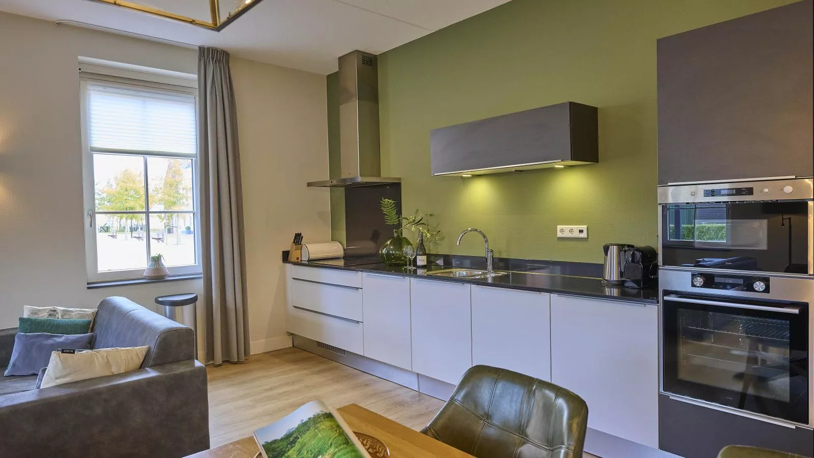 Sauna Zee 27A-Keuken