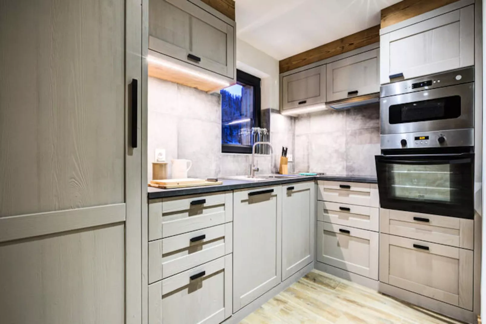 Chalet De La Mine-Keuken