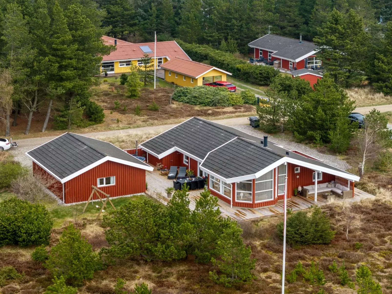 "Gunborg" - 2.5km from the sea-Buiten