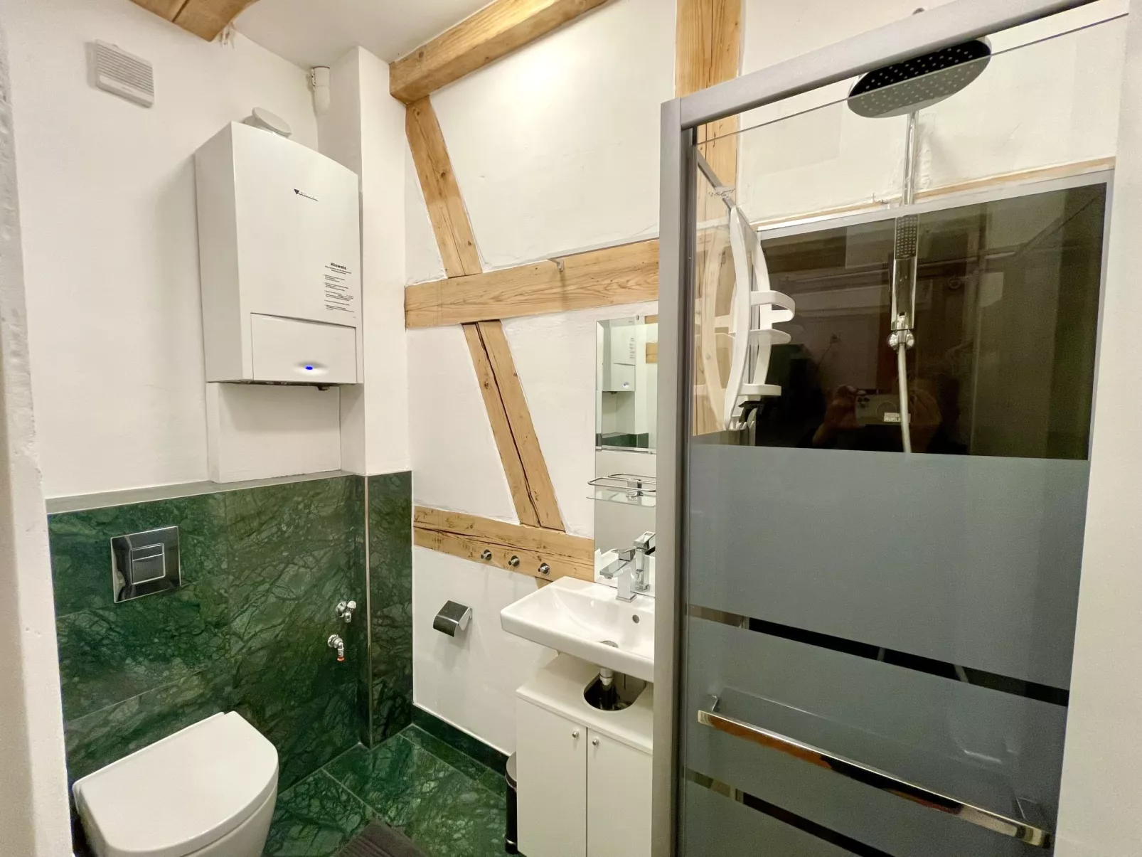 Fachwerkhaus nahe Olympiastadion-Binnen