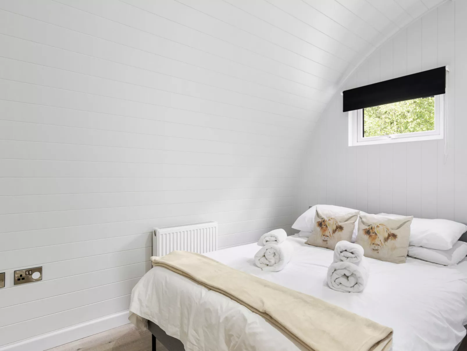 The Highland Camping Pod-Binnen