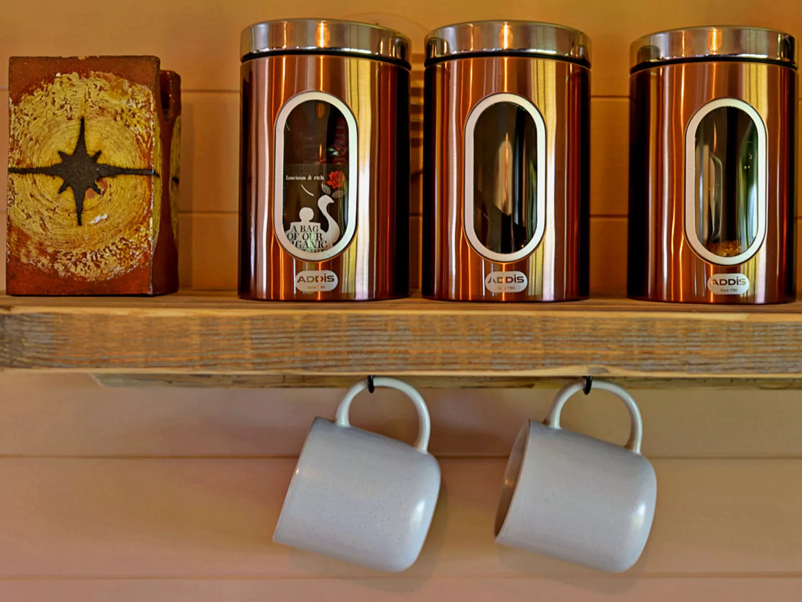 'Marared' Gypsy Hut-Binnen