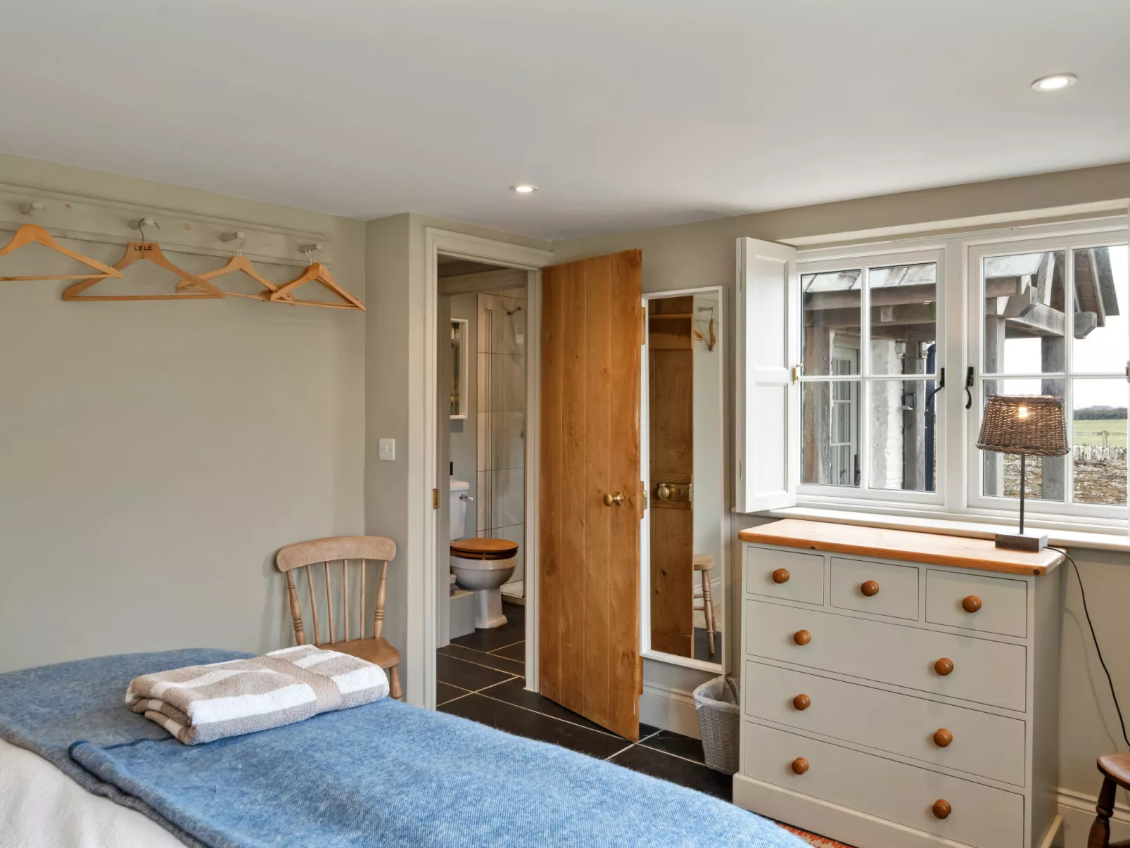 St Eval School House-Binnen