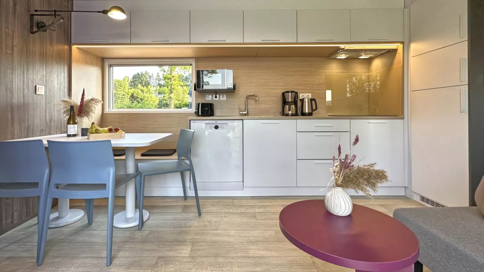 Feriendorf Seeblick - Tiny Chalet Nr 3-Keuken